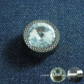 rhinestone fix metal buttons for garment accessory